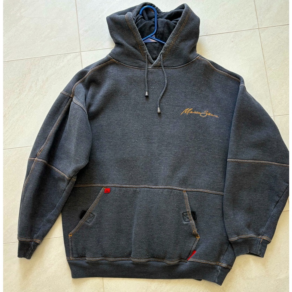 Vintage Mecca Jean Sweat Hoody and Pant Set - Size XL 100% cotton